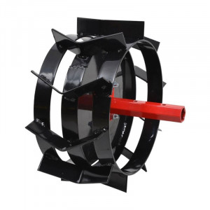 Set 2 roti metalice HECHT 007104, accesoriu compatibil cu motocultorul Hecht 7100 - Img 2
