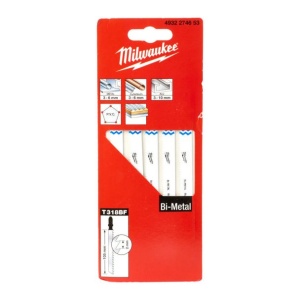 Set 5 panze pentru aplicatii universale, T 318 BF, 105x2 mm, MILWAUKEE® - Img 2