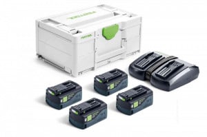 Set de energie SYS 18V 4x5,0/TCL 6 DUO, Festool - Img 2