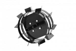 Set roti metalice HECHT 000797, diametru 40 cm, accesoriu compatibil cu motocultorul Hecht 796 - Img 1