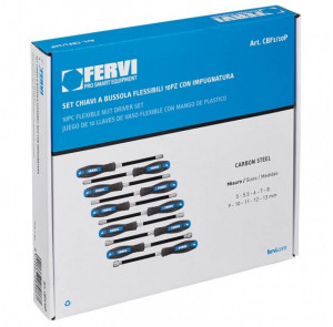 Set surubelnite cu cap tubular CBF1/10P - Img 1