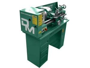 Strung de banc Newton 20 plus extra de Damatomacchine, Strung pentru prelucrare metal cu distanta intre centre de 560 mm, diametrul maxim al piesei de prelucrat pe banc de 220 mm , 750 W - Img 3