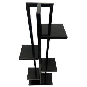 Suport pentru flori Vivatechnix VMD-1072, Negru, 40x20x118 cm, 6 polite - Img 2
