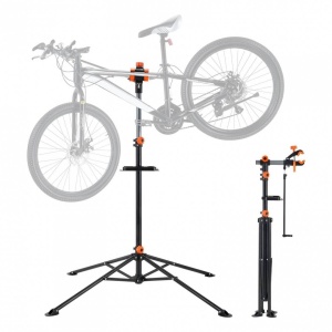 Suport service bicicleta, Rotativ, max 37 kg, Reglabil inaltime 1080-1900 mm, tava magnetica, Otel - Img 1