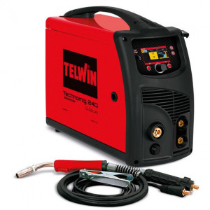 Aparat sudura MIG-MAG/ MMA/TIG Telwin TECHNOMIG240WAVE, 220 A, sarma otel 0.6-1 mm, electrozi 1.6-4 mm, cu accesorii - Img 1