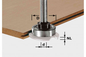 Arbore port-cutit S8 1,5-5 KL28, Festool - Img 1