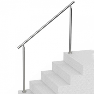 Balustrada inox, 4-5 trepte Vivatechnix, Inaltime 1060 mm, lungime 1500 mm, pozitii reglabile - Img 3