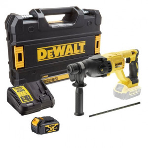 Ciocan rotopercutor Dewalt DCH133M1, SDS Plus, 2.6 J, cu un acumulator XR Li-Ion 18 V / 4.0 Ah - Img 2