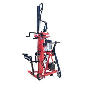 Despicator de busteni vertical trifazat si actionare tractor breckner 5500 w pres 20 tone lungime bustean 100 cm gros 50 cm - Img 4