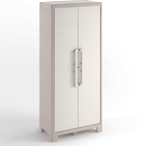 Dulap Inalt Bej/Nisipiu Multi-Space Keter Gulliver 80X44X182 - Img 1