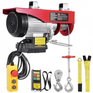 Electropalan, 300/600 kg, Lungime cablu 6/12 m, Control dual Telecomanda cu fir si Wi-Fi, 900 W - Img 1