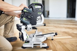 Ferăstrău circular staţionar cu sanie de glisare cu acumulator KAPEX KSC 60 EB-Basic, Festool - Img 4