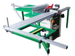 Fierastrau circular de formatizat Olimpia SC3 254-1600 de Damatomacchine, Mașină de strângere a lemnului cu lamă circulară basculabilă Ø 254 mm, cursă 1600 mm, alimentat de un motor monofazat de 2200 W - Img 3