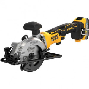 Fierastrau circular de mana Dewalt DCS571E1T, panza 115 mm, cu 1 acumulator POWERSTACK 18V / 1.7Ah si valiza TSTAK - Img 2