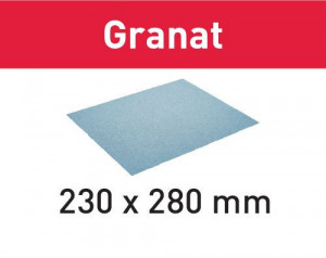 Garnitură de şlefuire manuală Granat 230x280 P40 GR/10, Festool - Img 4