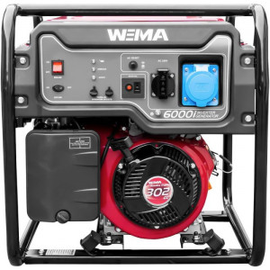Generator curent Weima WM 6000i Inverter motor 5.5 CP 4 timpi putere maxima 5.5kVA 230V benzina rezervor 20 l functie ECO MODE - Img 4