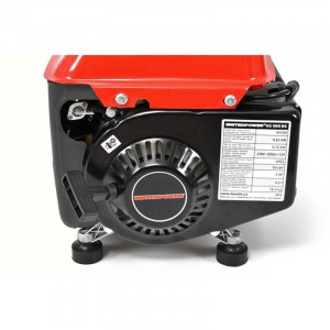 Generator de curent monofazat HECHT GG 950, motor benzina, 2 timpi, 63 CC, 0.65 kW, max 0.72 kW, cu maner - Img 2