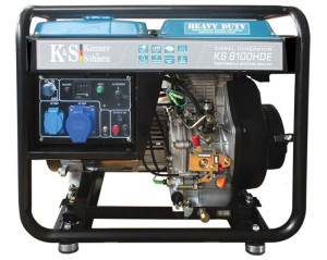 KONNER & SOHNEN GENERATOR DE CURENT 6.5 KW DIESEL - HEAVY DUTY - KONNER & SOHNEN - KS-8100HDE - Img 7