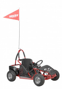 Masina Buggy Hecht 54812 RED cu acumulatori 48 V, 12 Ah, 1000 W, 35 km/h, autonomie 30 km - Img 1