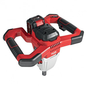 Masina de amestecat Flex MXE 18.0-EC/5.0 Set + WR2 120, cu 2 acumulatori 18 V/5.0 Ah, incarcator si amestecator WR2 120 mm - Img 4