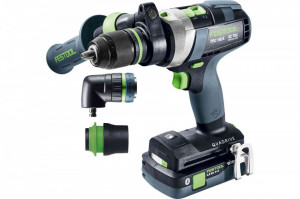 Masina de gaurit cu percutie, cu acumulator QUADRIVE TPC 18/4 5,0/4,0 I-Set, Festool - Img 4