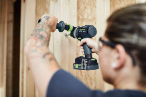 Masini de gaurit si insurubat cu acumulatori QUADRIVE TDC 18/4-Basic, Festool - Img 6