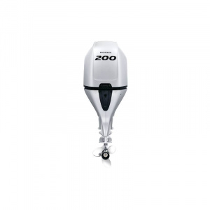 Motor termic HONDA BF200D XCDU 200CP, V6, 4 timpi, iST (DBW), cizma extra lunga 635mm, remote, trim electric, alb perlat - Img 3