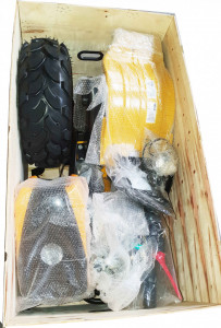 ProGARDEN Campo 853 motocultor 7.5CP, 2+1, roti ATV, manicot rulment, benzina - Img 3