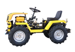 ProGARDEN Campo T18 Minitractor G2 4x4, 18CP, benzina, hidraulica fata-spate, roti 6.00-12 - Img 3