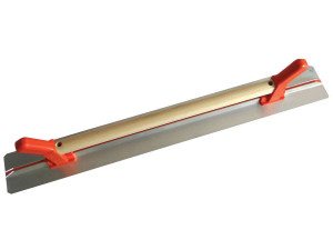 Rigle de tencuire cu laturi netede şi maner de lemn + PVC 1200×100 - Img 1