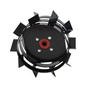Set 2 roti metalice HECHT 007104, accesoriu compatibil cu motocultorul Hecht 7100 - Img 3