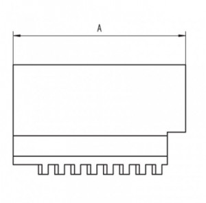 Set bacuri moi monobloc: TIP SJM 3600 3700, 630 mm, Bison - Img 2