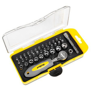 Set biti cu cheie Clichet Rebel RB-1104, 38 piese - Img 1