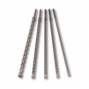 Set de burghie SDS-plus MX2 lungi, 5 buc, MILWAUKEE® - Img 1