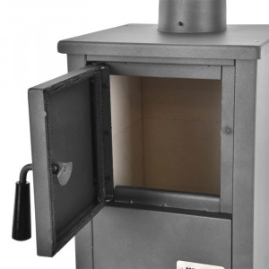 Soba pe lemne Hecht sparklis 5-7 kw diametru evacuare 120 mm pentru lemne si bricheti - Img 4