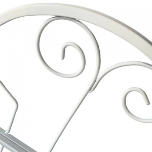 Suport pentru flori Vivatechnix VMD-1061 Alb, 50x30x125 cm, 3 polite, demontabil - Img 3