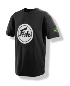 Tricou cu sigla 100 de ani SH-FT3-M/2 100Y, Festool - Img 3