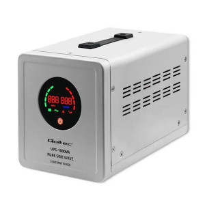 UPS CENTRALE TERMICE QOLTEC PCS MONOLITH 1000VA/700W,50717,FAZA FIXA - Img 1