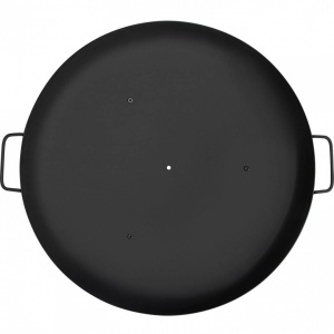 Vatra foc pentru terasa, camping, Vivatechnix Otel Carbon, Diametru 770 mm, Negru, Inaltime 28 cm - Img 2