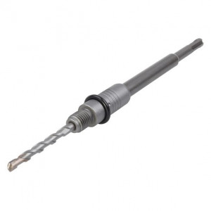 Adaptor pentru carote SDS Plus cu burghiu de centrare Wolfcraft 5425000, lungime 220 mm - Img 4