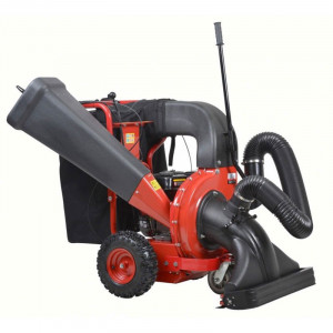 Aspirator si tocator de crengi Hecht 8574 profi putere 6.5 cp diametru tocator 5 cm 89 kg - Img 1