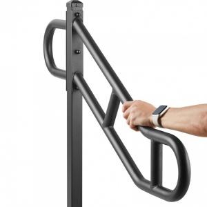Balustrada otel, Prindere podea, pentru 1-3 trepte, lungime 1029 mm, max 113 kg - Img 2