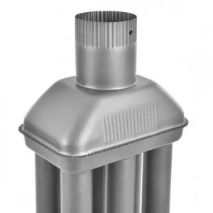 Burlan recuperator caldura HECHT Saver, diametru 120 mm, lungime 1000 mm - Img 1