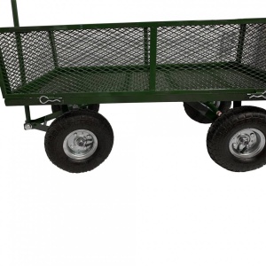 Carucior de gradina Vivatechnix VMD-1007, roti gonflabile, 1100X500X550mm, max.300Kg, 100L - Img 2