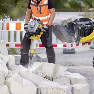 Ciocan demolator Wacker Neuson BH55 28x160, motor benzina 2T, sistem prindere 28x160 mm, forta de impact 55 J - Img 4