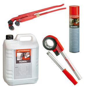 Clichet cu maner pentru capete 3/8-1/2-3/4-1-1.1/4" - Img 3