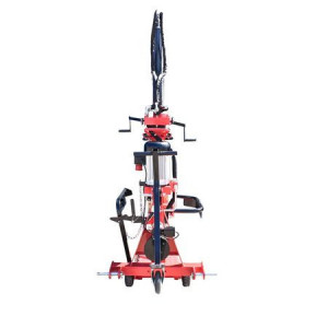 Despicator de busteni vertical trifazat si actionare tractor breckner 5500 w pres 20 tone lungime bustean 100 cm gros 50 cm - Img 5