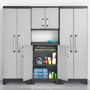 Dulap negru/gri Keter It Detroit Basso 65X45X97 - Img 3
