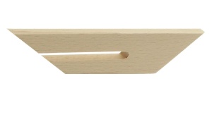 Echer reglabil din lemn 30 cm, Hedue - Img 3