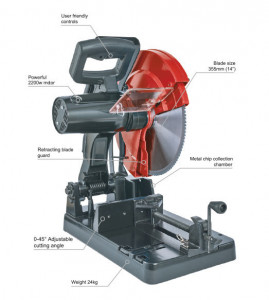 Fierastrau circular 130mm, 2300W Rotabroach-Element-14 - Img 2